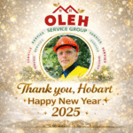 Happy Hew Year from Oleh Services Hobart – trusted local home and property services in Tasmania
