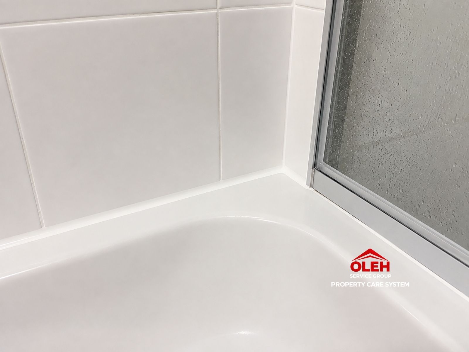 Bathroom silicone replacement after handyman repair in Hobart