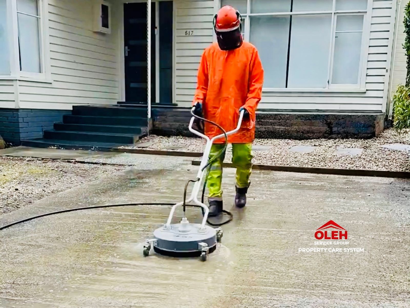 Complete exterior property refresh at a Hobart and Kingston service area property