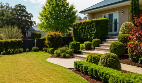 Well-maintained residential garden representing garden maintenance and garden clean-up services in Hobart