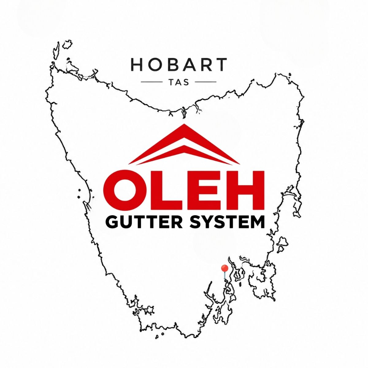 Oleh Gutter System service area in Hobart Tasmania