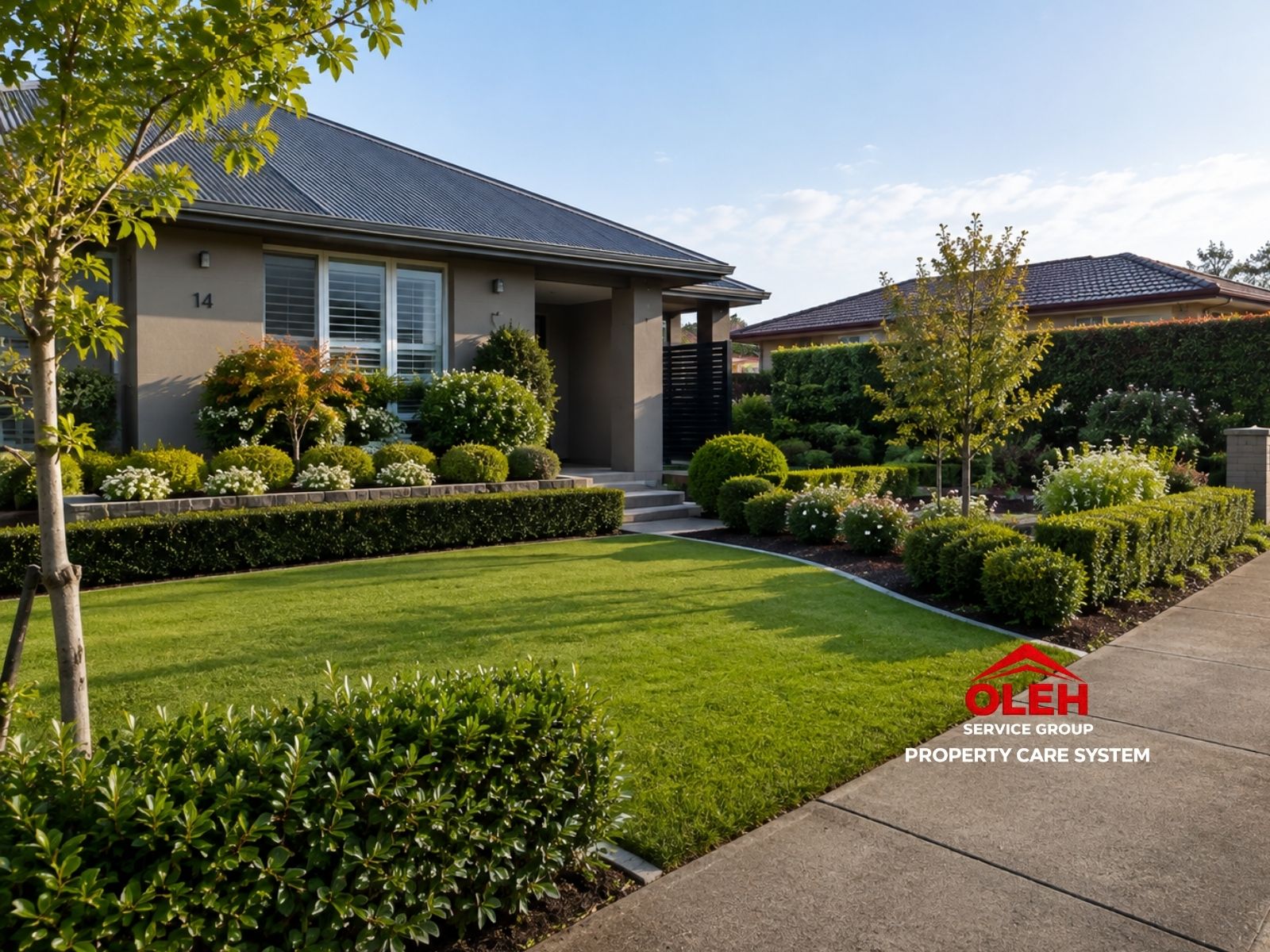 Residential property prepared for sale and property presentation