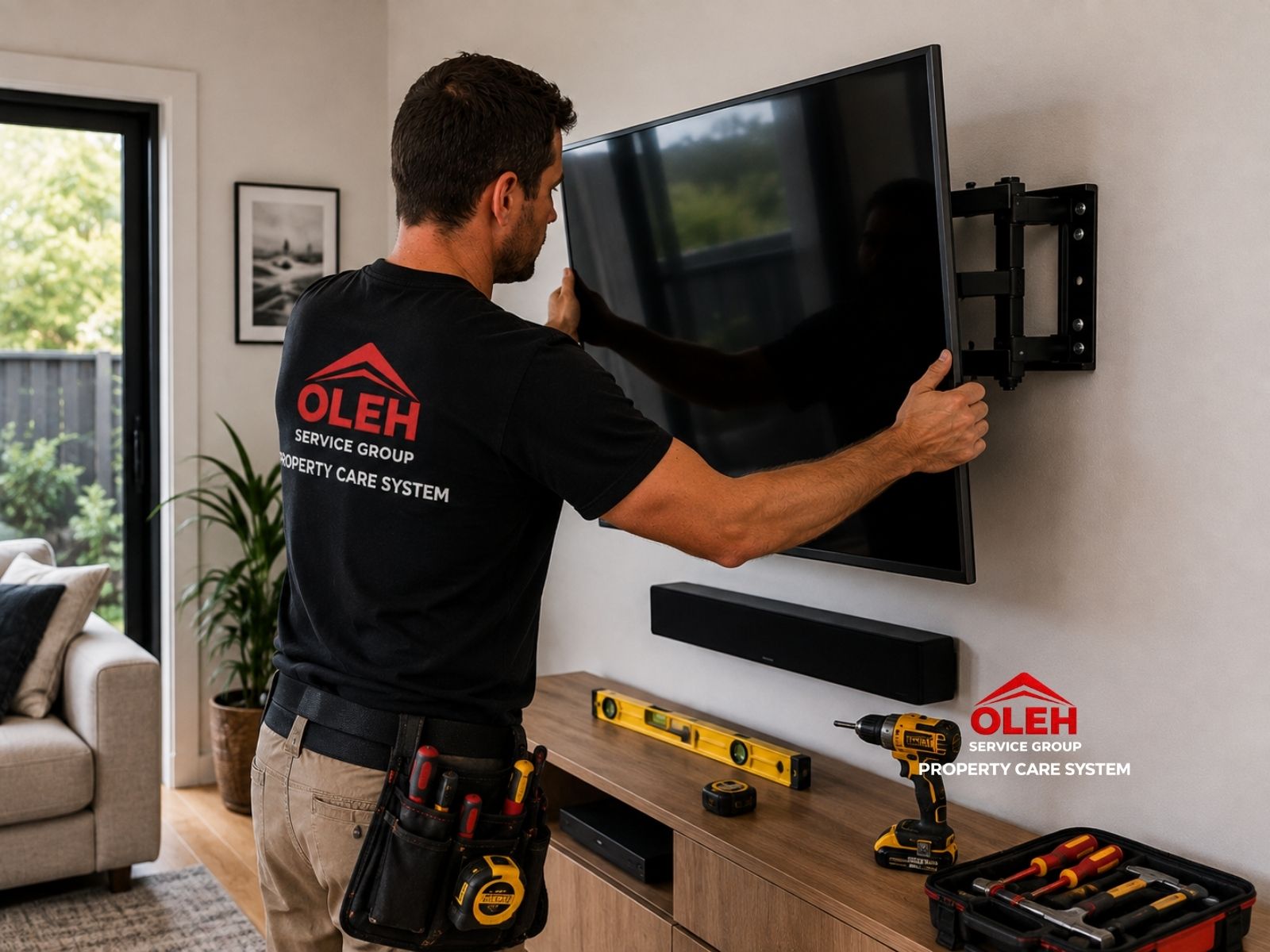 TV wall mounting and household wall mounting service in Hobart